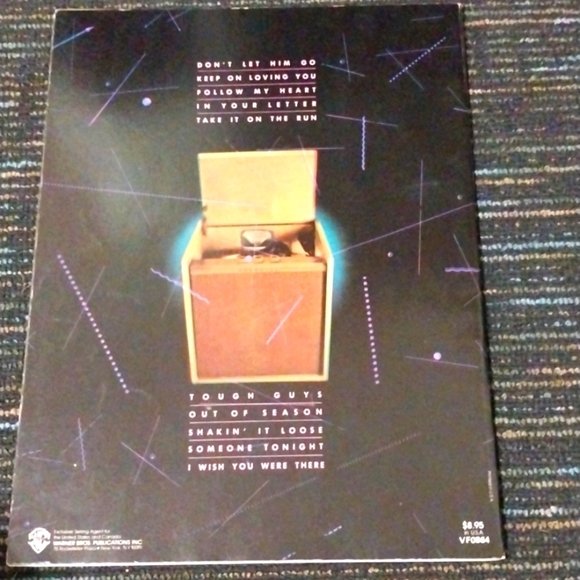 BOGO FREE Vintage 1981 REO Speedwagon Hi Infidelity Music Pics Song Book - Picture 9 of 9